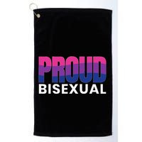 Proud Bisexual Bisexuality LGBT Bisexual Pride Flag Golf Towel