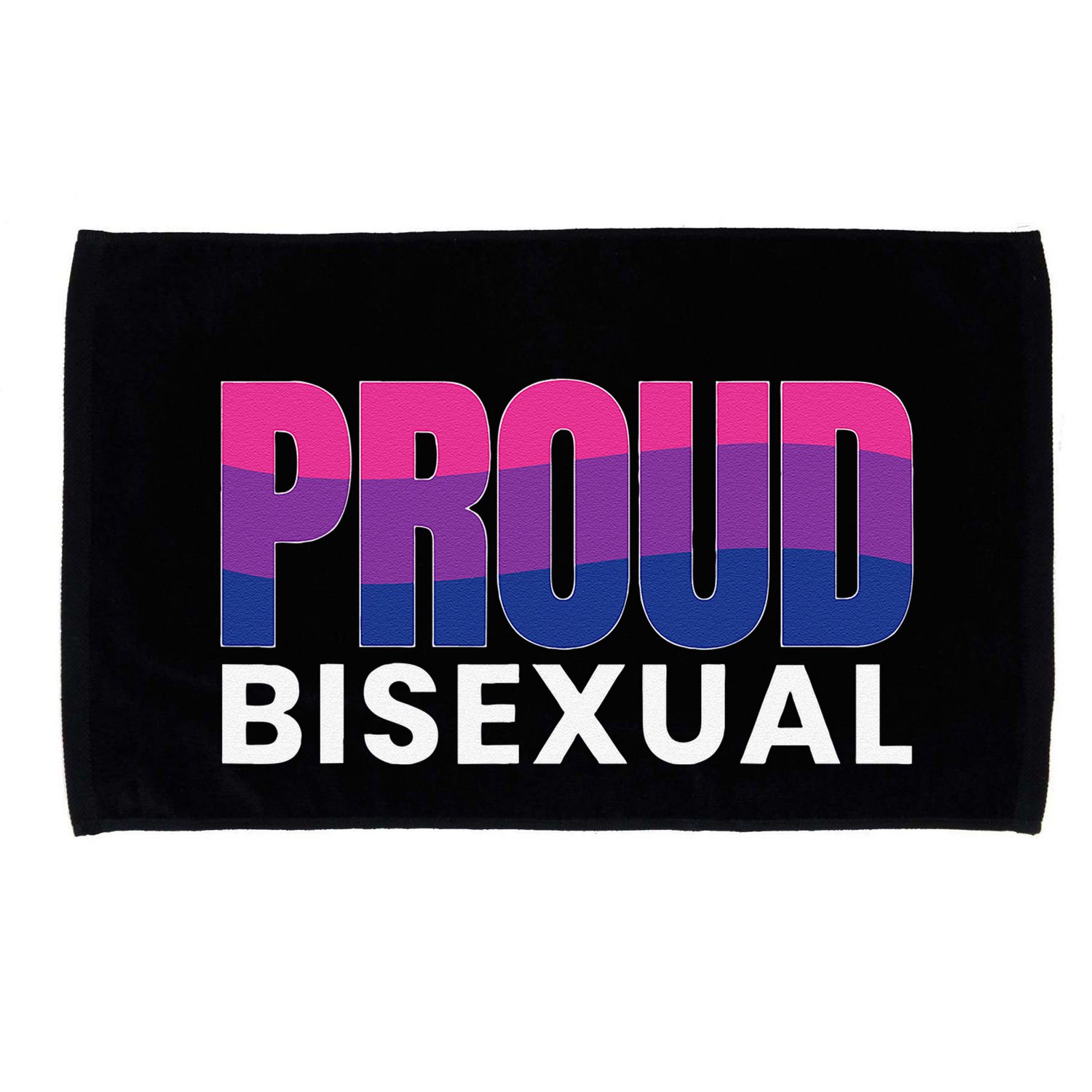 Proud Bisexual Bisexuality LGBT Bisexual Pride Flag Microfiber Hand Towel