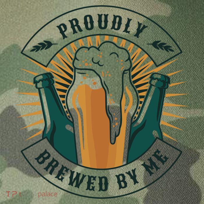 Proudly Brewed By Me Beer Legacy Tie Dye Trucker Hat