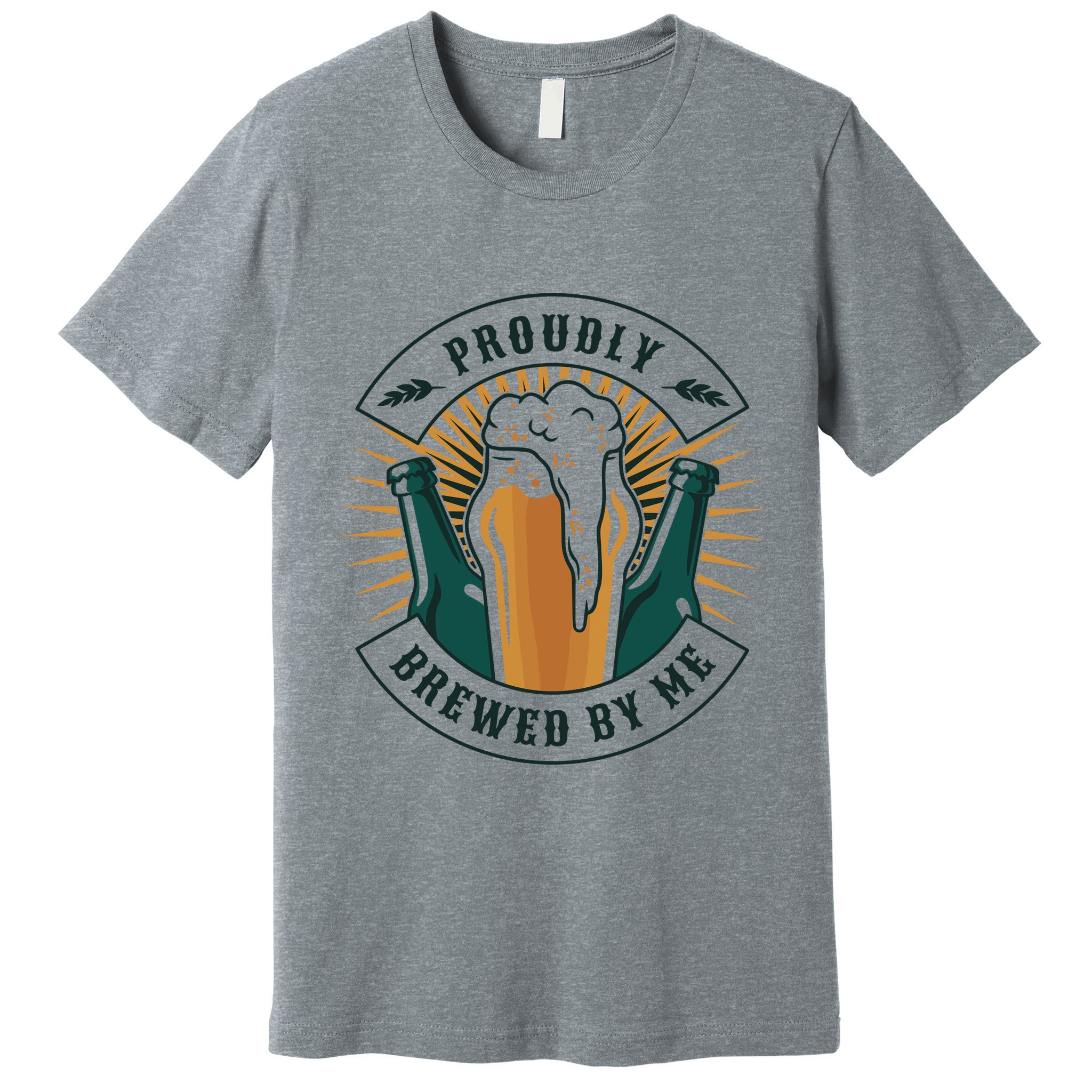 Proudly Brewed By Me Beer Premium T-Shirt