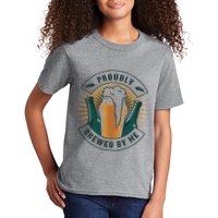 Proudly Brewed By Me Beer Kids T-Shirt