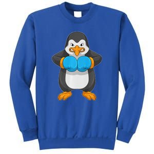 Penguin Boxer Boxing Gloves Sports Sweatshirt