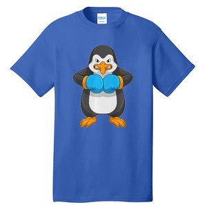 Penguin Boxer Boxing Gloves Sports Tall T-Shirt