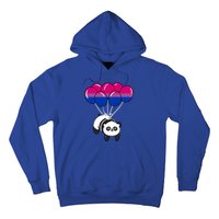 Panda Balloon Bisexual Pride Gift Hoodie