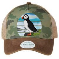 Puffin Bird Birder Ornithologist Biologist Birdwatcher Legacy Tie Dye Trucker Hat