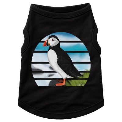 Puffin Bird Birder Ornithologist Biologist Birdwatcher Doggie Tank