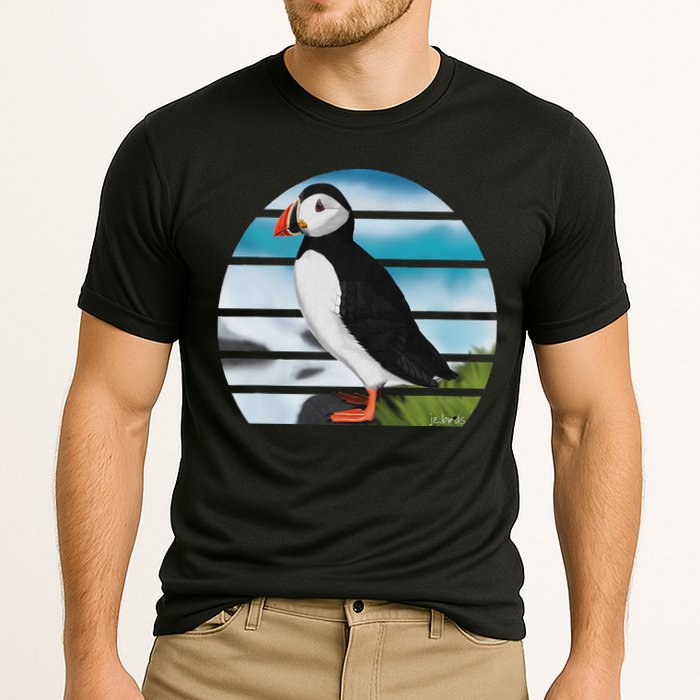 Puffin Bird Birder Ornithologist Biologist Birdwatcher Performance Shirt