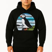 Puffin Bird Birder Ornithologist Biologist Birdwatcher Hoodie