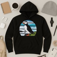 Puffin Bird Birder Ornithologist Biologist Birdwatcher Hoodie