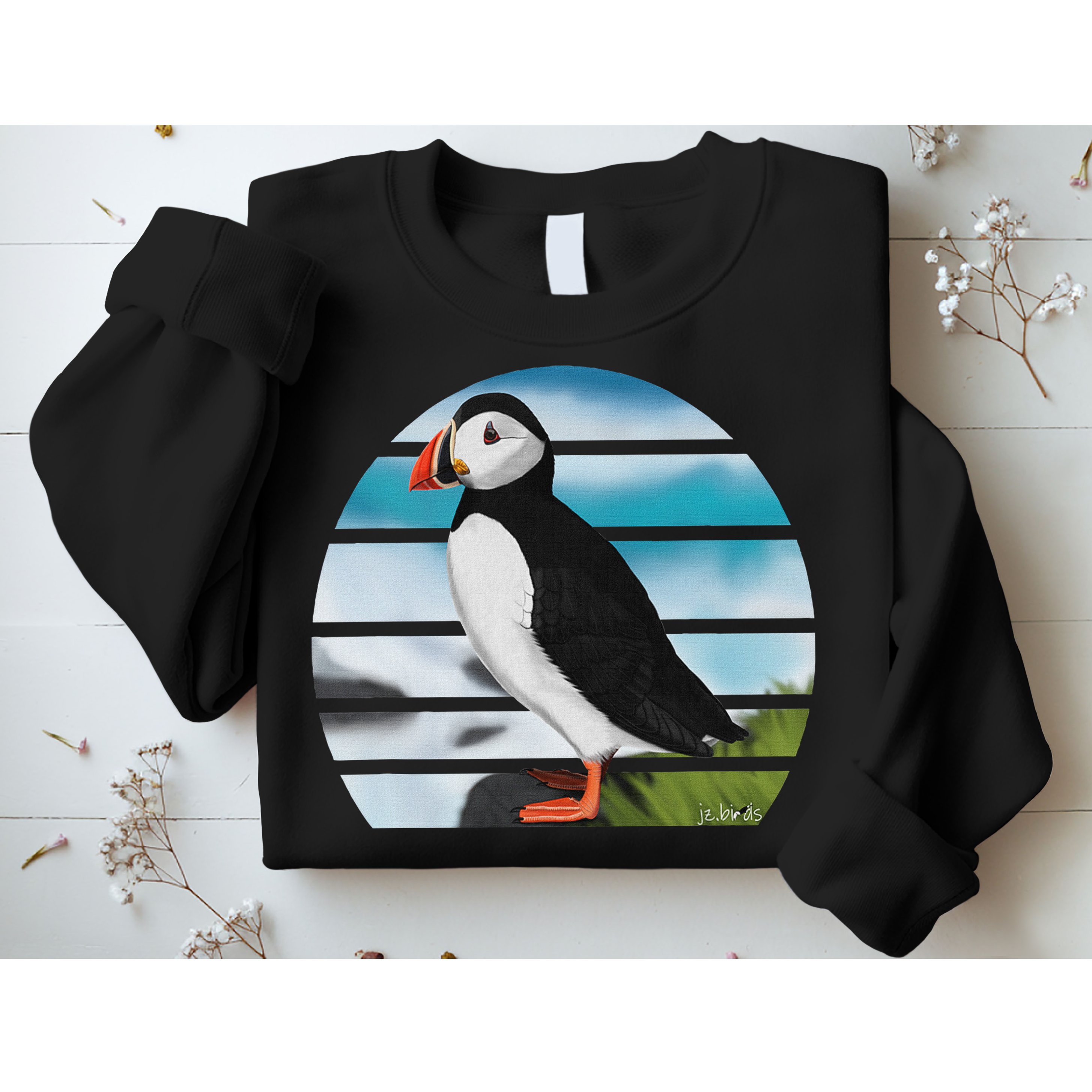 Puffin Bird Birder Ornithologist Biologist Birdwatcher Sweatshirt
