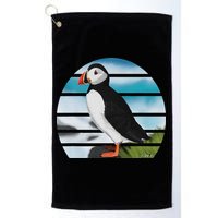 Puffin Bird Birder Ornithologist Biologist Birdwatcher Golf Towel