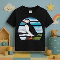 Puffin Bird Birder Ornithologist Biologist Birdwatcher Toddler T-Shirt