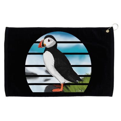 Puffin Bird Birder Ornithologist Biologist Birdwatcher Grommeted Golf Towel