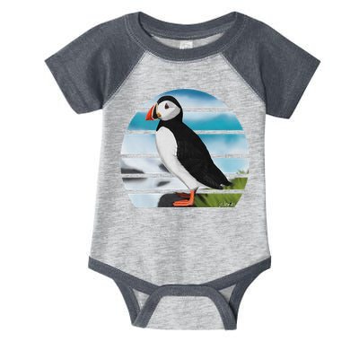 Puffin Bird Birder Ornithologist Biologist Birdwatcher Infant Baby Jersey Bodysuit