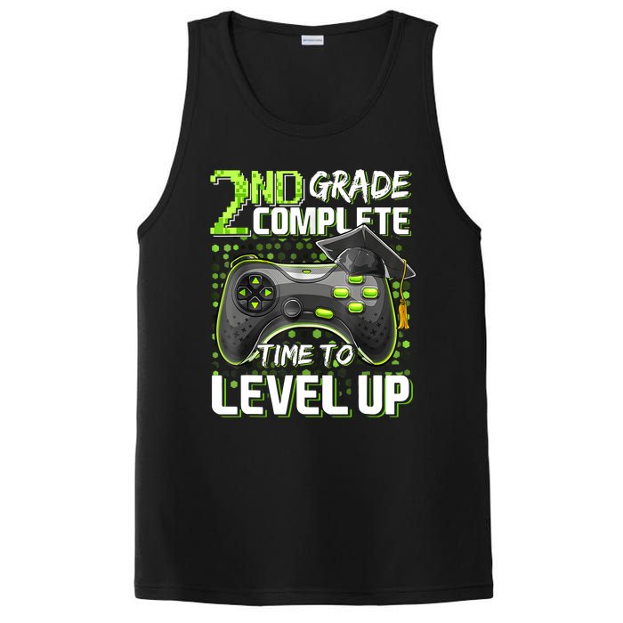 2nd Grade Complete Time To Level Up Happy Last Day Of School PosiCharge Competitor Tank