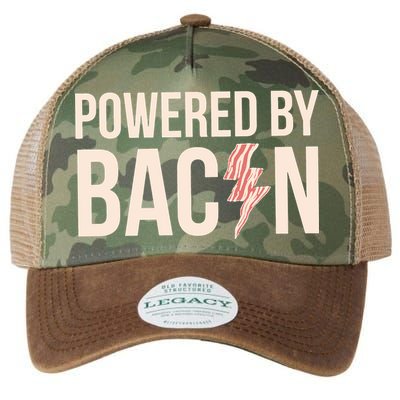 Powered By Bacon Legacy Tie Dye Trucker Hat