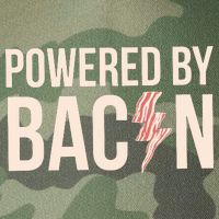 Powered By Bacon Legacy Tie Dye Trucker Hat