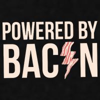 Powered By Bacon Ladies PosiCharge Tri-Blend Wicking Tank