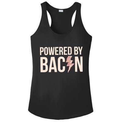 Powered By Bacon Ladies PosiCharge Competitor Racerback Tank