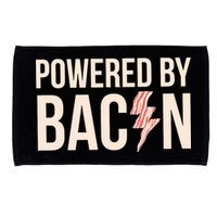 Powered By Bacon Microfiber Hand Towel