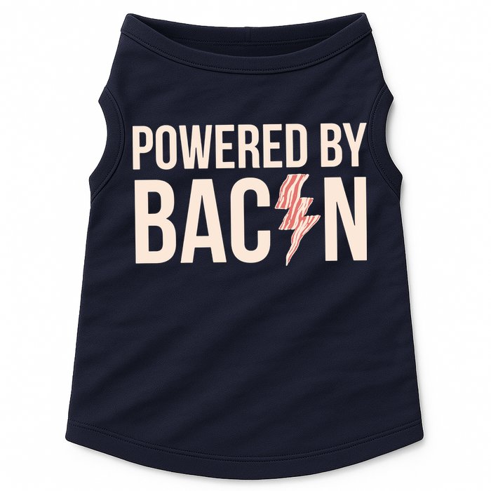 Powered By Bacon Doggie Tank