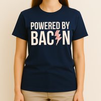 Powered By Bacon T-Shirt