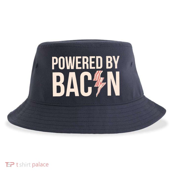 Powered By Bacon Sustainable Bucket Hat