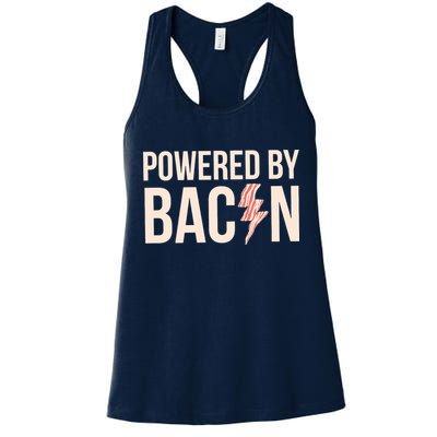Powered By Bacon Womens Tank Top