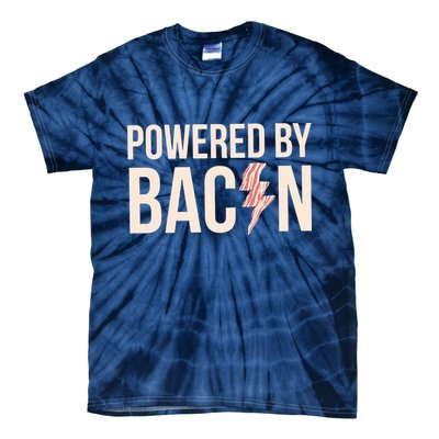 Powered By Bacon Tie-Dye T-Shirt