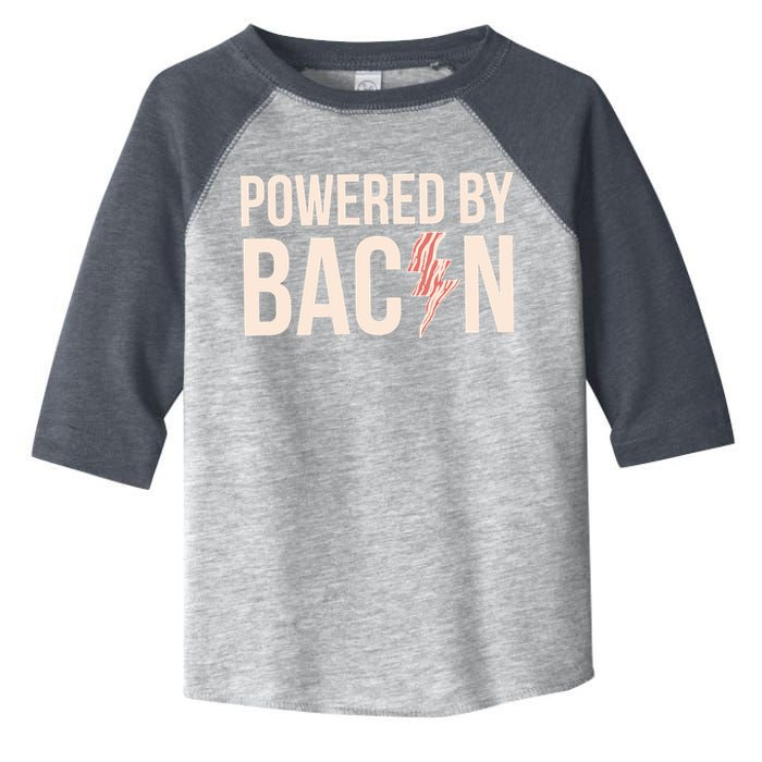 Powered By Bacon Toddler Fine Jersey T-Shirt