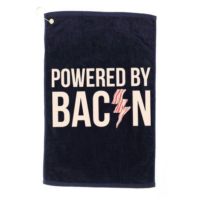 Powered By Bacon Golf Towel