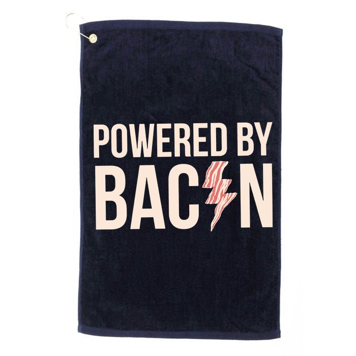 Powered By Bacon Golf Towel