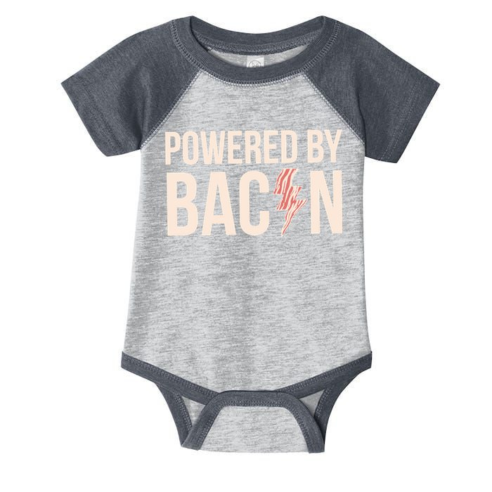 Powered By Bacon Infant Baby Jersey Bodysuit