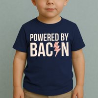 Powered By Bacon Toddler T-Shirt