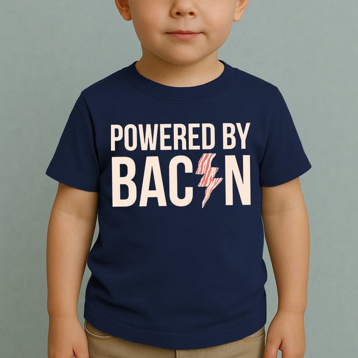 Powered By Bacon Toddler T-Shirt
