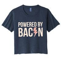 Powered By Bacon Crop Top