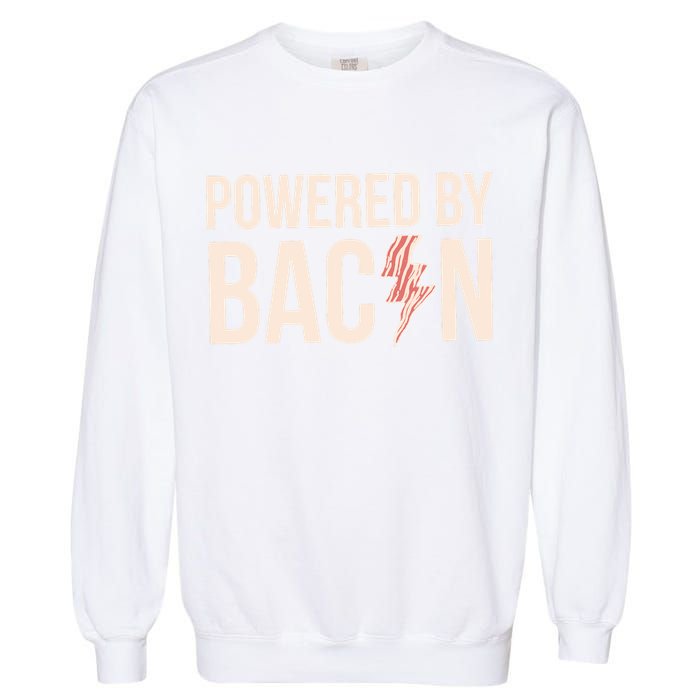 Powered By Bacon Garment-Dyed Sweatshirt