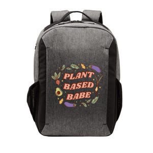 Plant Based Babe Vegan Life Vector Backpack