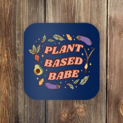 Plant Based Babe Vegan Life Coaster