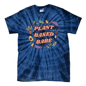 Plant Based Babe Vegan Life Tie-Dye T-Shirt