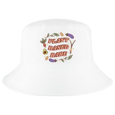 Plant Based Babe Vegan Life Cool Comfort Performance Bucket Hat