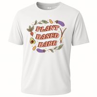Plant Based Babe Vegan Life Cooling Performance Crew T-Shirt