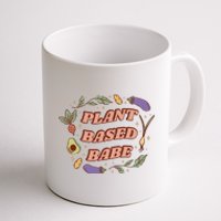 Plant Based Babe Vegan Life Coffee Mug