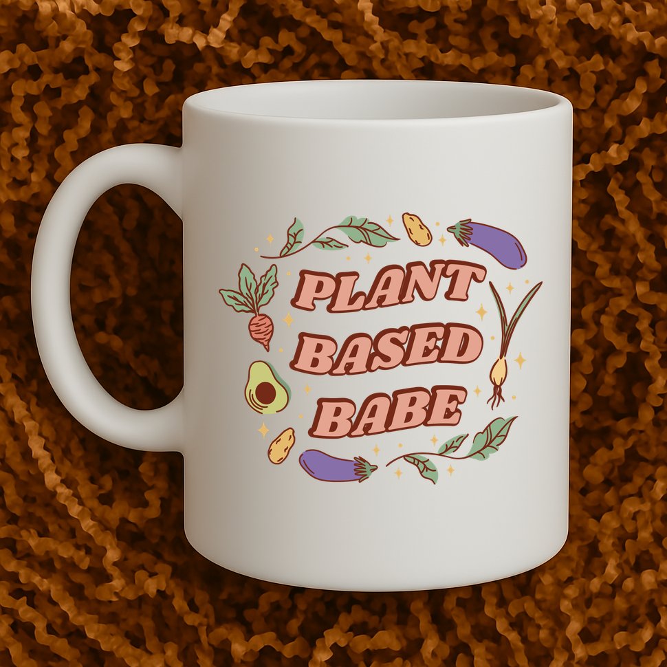 Plant Based Babe Vegan Life Mug