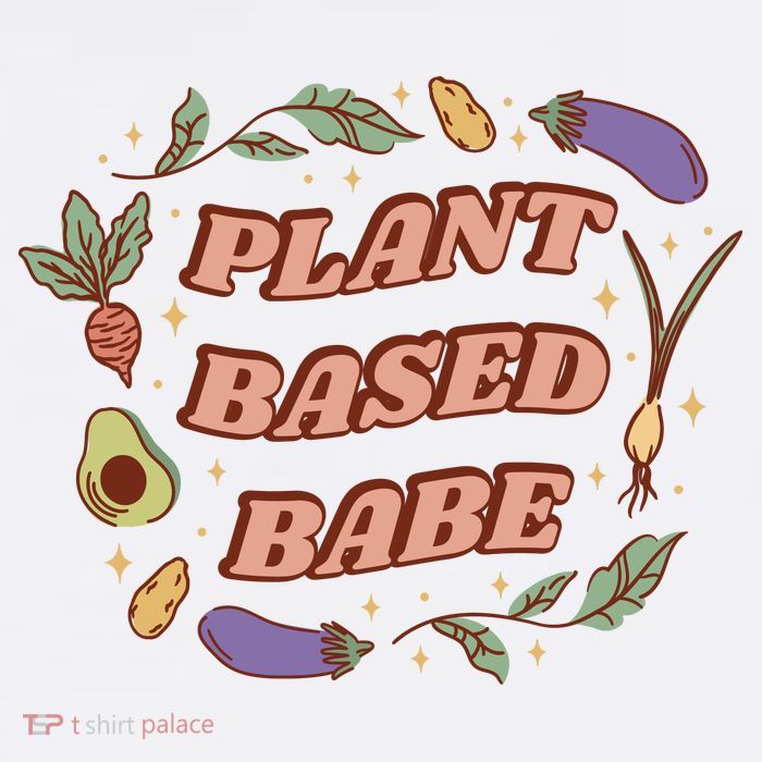 Plant Based Babe Vegan Life Short Acrylic Beanie