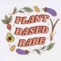 Plant Based Babe Vegan Life Full Zip Hoodie