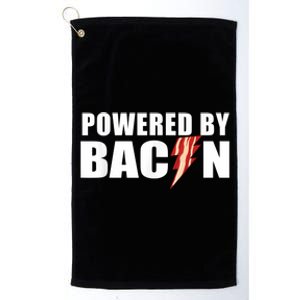 Powered By Bacon Platinum Collection Golf Towel