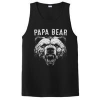 Papa Bear Best Idea Fathers Day Funny Bear Gifts PosiCharge Competitor Tank