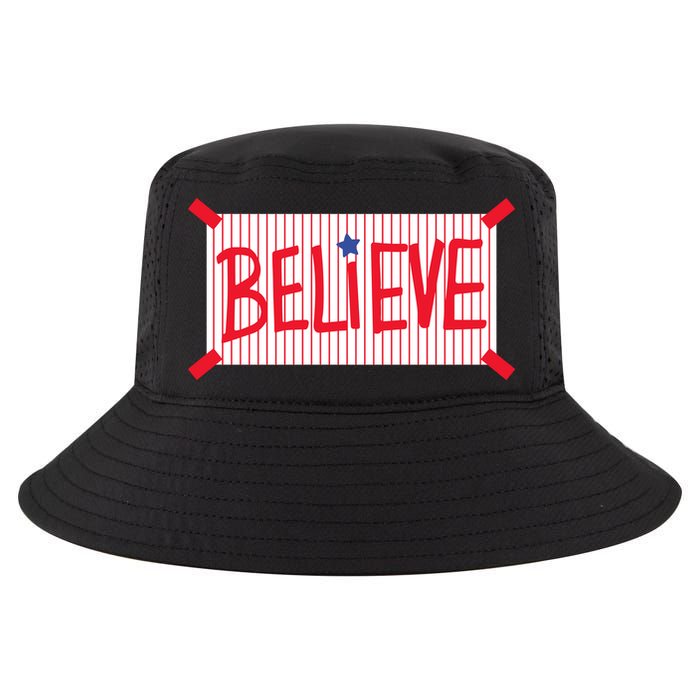 Philadelphia Baseball Believe Cool Comfort Performance Bucket Hat