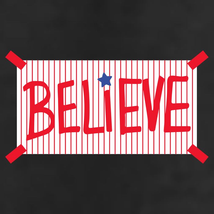 Philadelphia Baseball Believe Cool Comfort Performance Bucket Hat